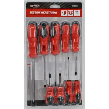 Šroubovák Sada šroubováků Awtools, 9 kusů