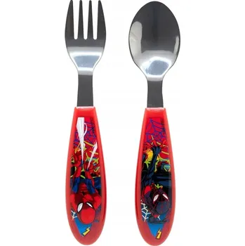 Příbor Sada příborů vidlička nerezová ocel Spiderman