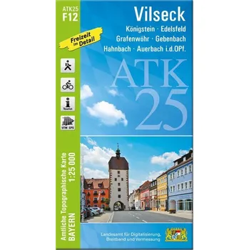 ATK25-F12 Vilseck (Amtliche Topographische Karte 1:25000) - Landesamt für Digitalisierung, Breitband und Vermessung