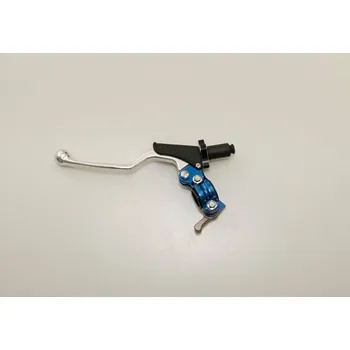 Osvětlení pro motocykl ACCEL úchyt spojkové páčky kompletní + HOT START univerzální barva světle modrá (CL-09BL) - (ACCEL úchyt spojkové páčky kompletní + HOT START univerzální barva světle modrá (CL-09BL) -)