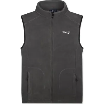 Pánská vesta Pánská flísová vesta - Wolf B2356, tmavě šedá Barva: Šedá, Velikost: 3XL