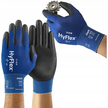 Pracovní rukavice Rukavice Magros Ochranné rukavice Ansell HyFlex Ultra Lite 11-618 velikost 7 - S 1 pár