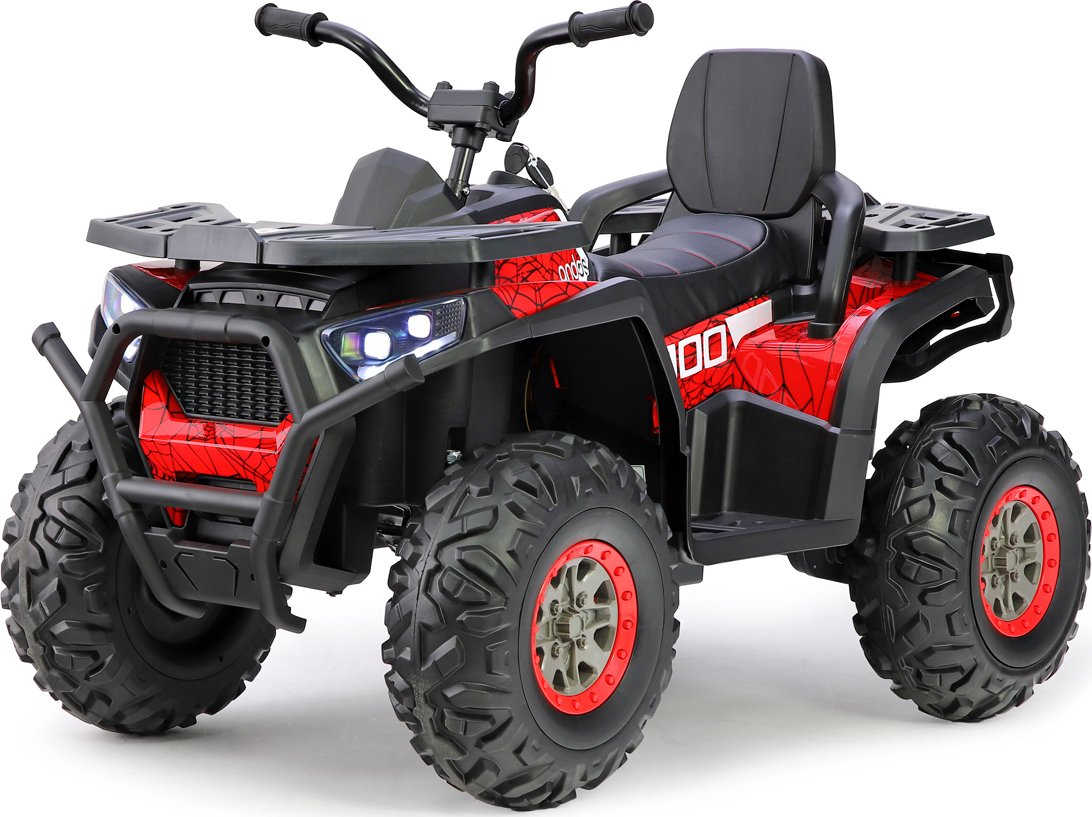 andos Dětská elektrická čtyřkolka X-MAX 607 Spider 24V/400W červená