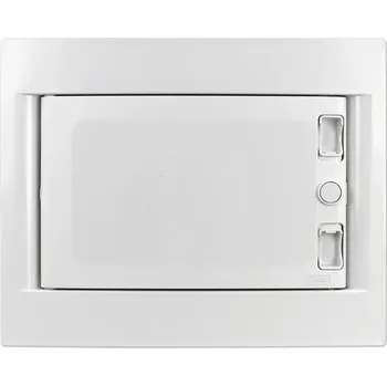 Rozvaděč Rozvodná skříň pod omítku IP40 E2 jednořadá 195 x 240 x 85 mm 8 modulů bílá