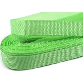Stuha Stuha taftová šíře 6 mm, malé, 307 zelená limetková