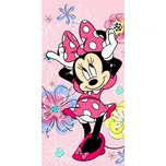 Jerry Fabrics Dětská osuška MINNIE - PINK BOW 70x140 cm, + Prodloužená možnost vrácení zboží do 50 dnů