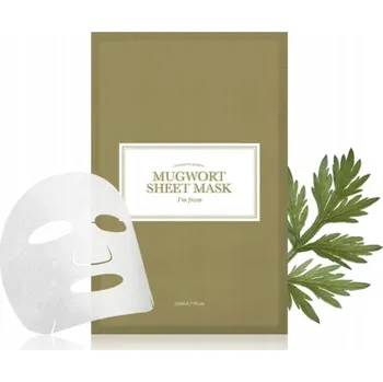 Pleťová maska I'm From Mugwort Sheet Mask Zklidňující Pleťová textilní maska s Extraktem z Pelyňku