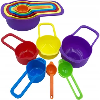 SADA KUCHYŇSKÝCH ODMĚREK ODMĚRKA KUCHYŇSKÁ 6 KUSŮ KUCHYŇSKÉ HRNKY LŽÍCE