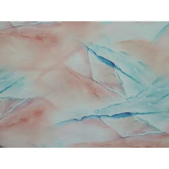 hedvábí 2888 s lososovým vzorem