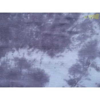 šeříkový mušelín 5004 batikovaný vzor