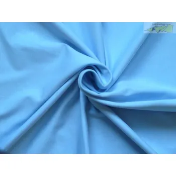 světle modrý bavlněný úplet punto