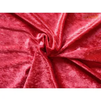 velur 56 rubínový