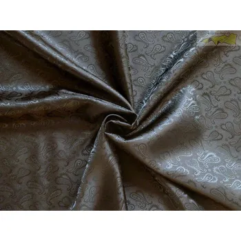 žakárová podšívka cachemire 100 černá