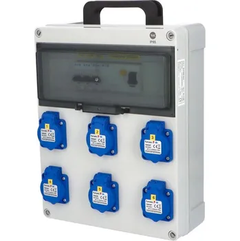 modulární přístroj a rozvaděč FAMATEL Skříň FB37505-6kA-ZSF60000000.1 /5813 zásuvková FB37505-6KA