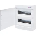 Rozvodná skříň nástěnná IP40 E2 jednořadá 360 x 290 x 110 mm 24 modulů bílá