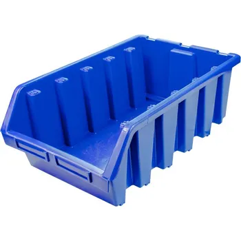 ADB Plastový zásobník na součástky velikost 5, 500x333x187 mm, modrý
