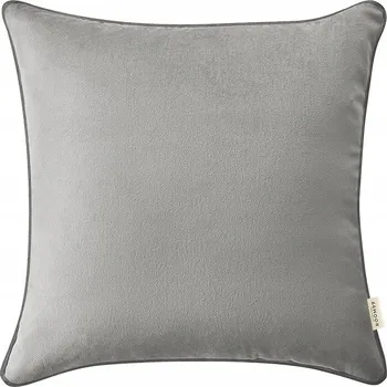 Polštář Dekorativní povlak na polštář 40x40 sametový Bianca světle šedý