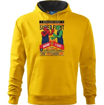 Pánská mikina Brother Against Brother - Mikina pánská Cape s kapucí - L ( Žlutá )