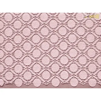 Krajka lososová bavlněná krajka 2459