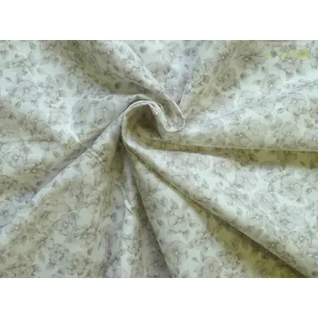 bavlněná látka krémové květy šíře 300cm