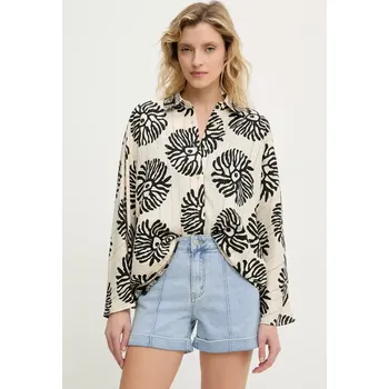 Dámská košile Košile Answear.LAB dámská, černá barva, relaxed, s klasickým límcem vNL257406.ums 99X, vel. S/M