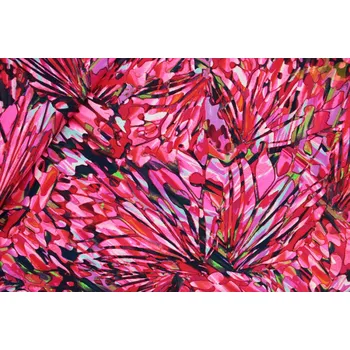 červená plavkovina iris se vzorem