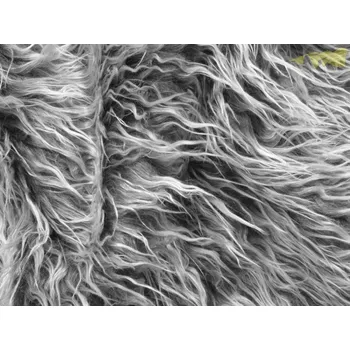 kožešina dlouhý vlas melánž