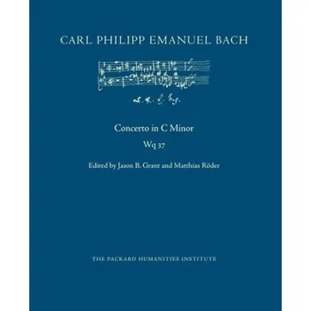 Cizojazyčná kniha Concerto in C Minor, Wq 37 - Bach, Carl Philipp Emanuel