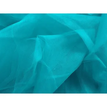 tyl tyrkysový š. 280 cm