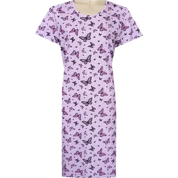Dámská noční košile Dámská Noční Košile FOLTÝN DKHL 315 Velikost: 4XL, Materiál: Krátký rukáv