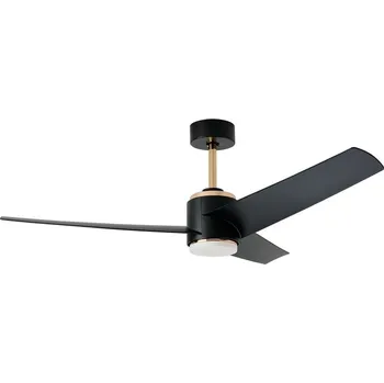 Osvětlení IMMAX NEO LITE BEAUTY SMART LED stropní svítidlo s ventilátorem 18W, Wi-Fi, TUYA, růžové zlato-černé