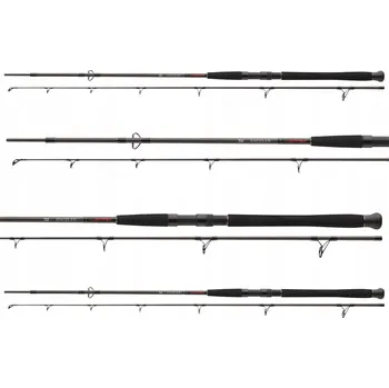 Rybářský prut VÝKONNÝ SPINNINGOVÝ PRUT DAIWA EXCELER CATFISH 240 cm / -185 g