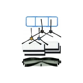 Sada příslušenství pro robotický vysavač HEPA filtry a kartáče k vysavači ILIFE A7 sada s filtrem 10ks