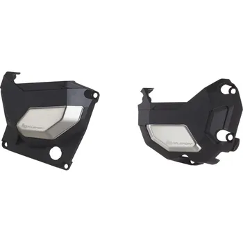 Alternátor POLISPORT STREET sada krytu alternátoru a spojky KAWASAKI s 90017-22 barva černá (8485300001+8485400001) (POLISPORT STREET sada krytu alternátoru a spojky KAWASAKI s 90017-22 barva černá (8485300001+8485400001))