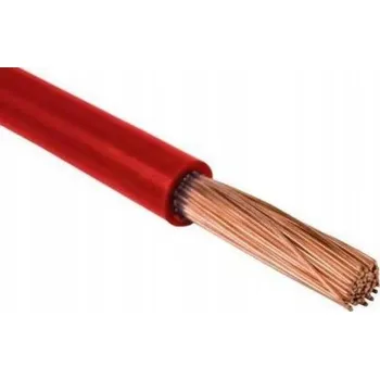 elektrický kabel Elektrický vodič Texsim H07V-K 1žilový 2,5 mm2 červený 100 m