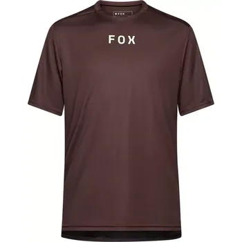 cyklistický dres Fox Ranger Wordmark Jersey cocoa XL