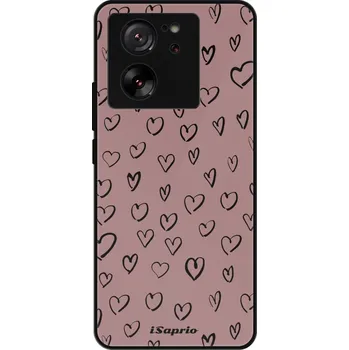 Lesklé pouzdro Exclusive iSaprio - Heart Dark - Xiaomi 13T / 13T Pro