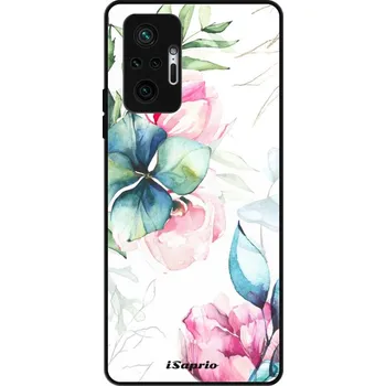 Pouzdro na mobilní telefon Lesklé pouzdro Exclusive iSaprio - Flower Art 01 - Xiaomi Redmi Note 10 Pro
