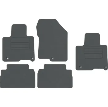 autokoberec Kobercové rohožky Edecor velurové 5 ks