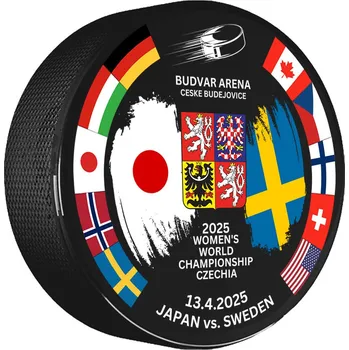 Puk FansArena Puk Ice Hockey Women's World Championship Czechia MS 2025 Dueling 13.04.2025 Japan vs. Sweden