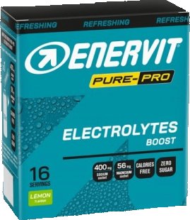 Enervit Electrolytes Boost - krabička 16x 4 g - citron + Sleva 3 % pro registrované