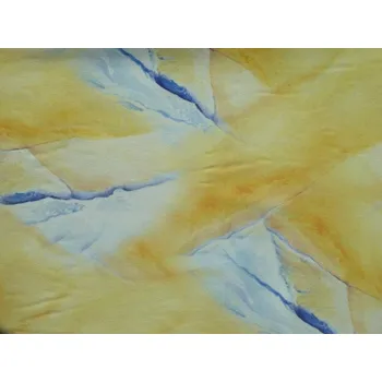 hedvábí 2888 se žlutým vzorem