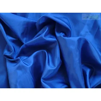 acetátová podšívka 264 královsky modrá