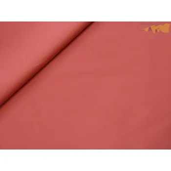 bavlněný satén terakotový