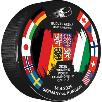 Puk FansArena Puk Ice Hockey Women's World Championship Czechia MS 2025 Dueling 14.04.2025 Germany vs. Hungary