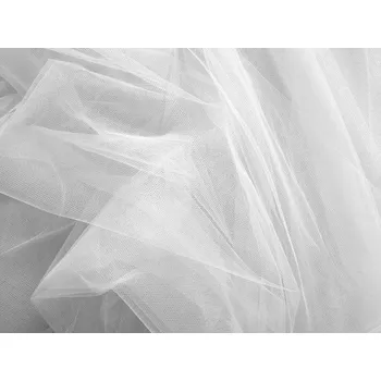 tyl bílý š. 280 cm