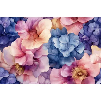 VODĚODOLNÁ ZAHRADNÍ LÁTKA OXFORD - MAGICKÉ HORTENZIE