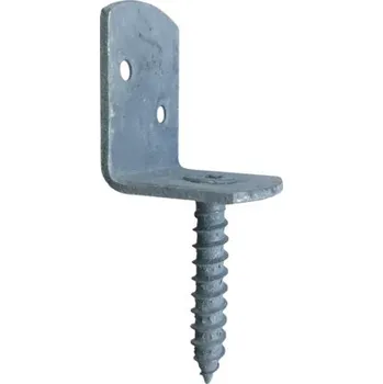 Příslušenství pro plot Držák L plotovch polí 38 x 30 x 32 mm, ocel, žárový pozink