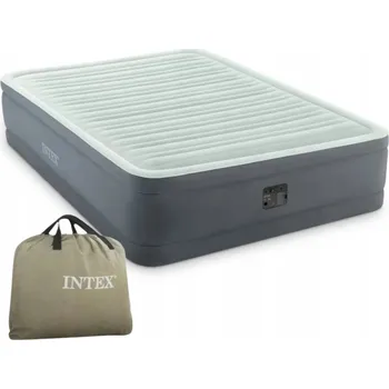 Nafukovací matrace Dvojitá Matrace Intex 203 x 152 x 46 cm Šedá