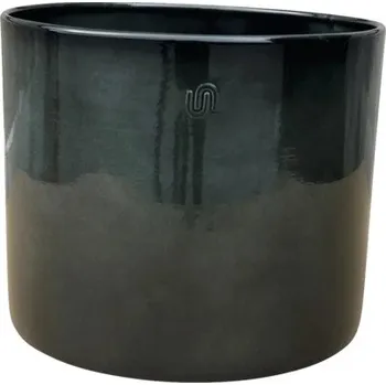 Květináč Květináč kovový Ø 31 x 27 cm modrý